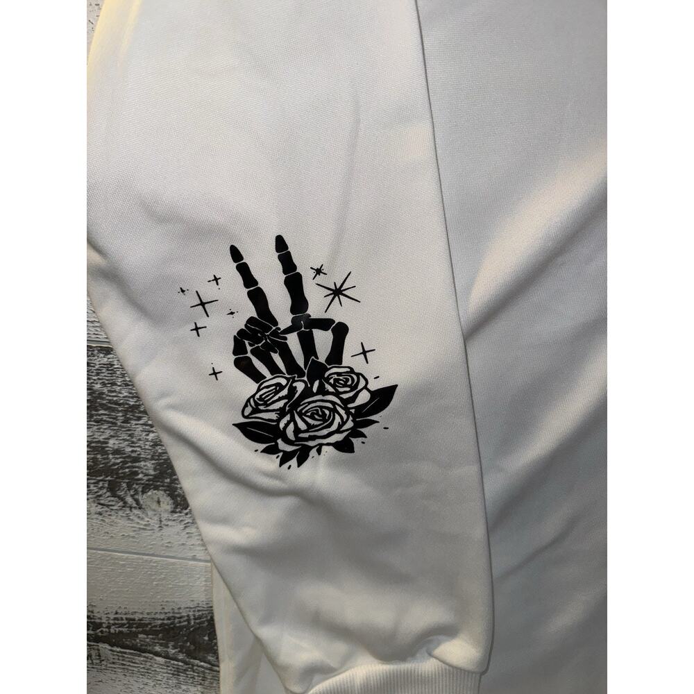 NEW Plus Size 4x When Your Kindness Isn't Killing Anybody Skeleton Sweatshirt - Picture 2 of 3